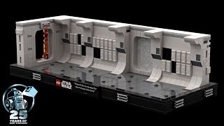 LEGO Star Wars Boarding the Tantive IV Diorama [upl. by Patsis]