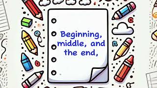 Retelling Stories Beginning Middle and End  Fun Song for Kids [upl. by Caddric]