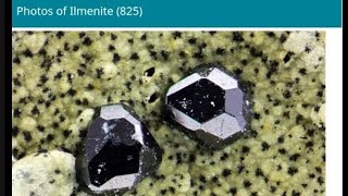 Natural Ilmenite Crystals metallic from a new find in Bunir valley kpk Pakistan [upl. by Mikey]