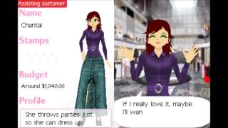 Style Savvy Gameplay 1 Working with Grace [upl. by Dollar]