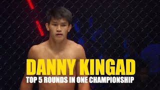 ONE Highlights  Danny Kingad’s Top 5 Rounds [upl. by Nimzzaj]