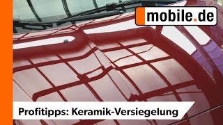 Die Keramikversiegelung  mobilede Profitipps [upl. by Lednar]