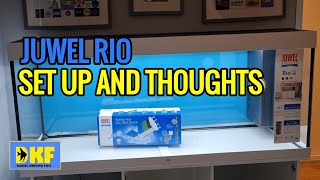 JUWEL RIO AQUARIUM  SET UP AND THOUGHTS [upl. by Acinorej630]