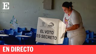 DIRECTO  Resultados de las elecciones primarias de Ecuador  EL PAÍS [upl. by Algernon43]