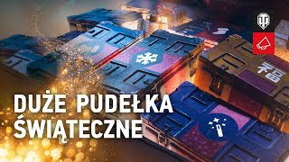 Duże pudełka świąteczne które czołgi premium zawierają WoT Polska [upl. by Fredia]