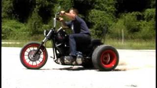 Frankenstein Trikes HarleyDavidson FXR Hooligan Trike [upl. by Stuppy836]