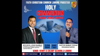 Live Sunday Service 1st Sep 2024  Faith Christian Church Lahore  Faith TV  Ps Cecil John Barkat [upl. by Ahsilif309]