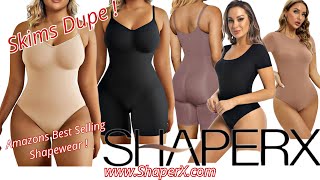 SHAPERX TRY ON HAUL  SKIMS DUPE  BEST SHAPEWEAR OF 2023 [upl. by Narcissus]