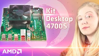 Conheça já o Kit Desktop AMD 4700S [upl. by Ellegna711]