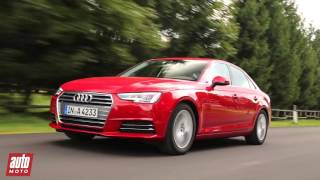 Audi A4 2015  Anneaux connectés  Essai vidéo [upl. by Niletac]