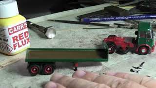 Making New 33ft Flatbed Trailer for 176 Atkinson Borderer [upl. by Arun]