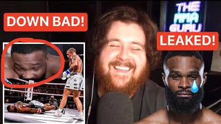 THE MMA GURU REACTS TO TYRON WOODLEY’S LEAKED NEW YEARS TAPE [upl. by Aitnwahs279]