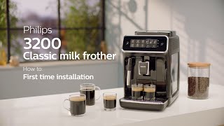 Philips Series 3200 EP322140 Automatic Coffee Machine  How to Install and Use [upl. by Adlemy]