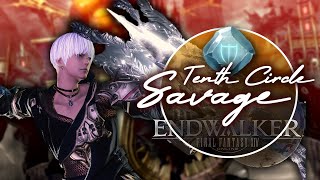 【FFXIV】Anabaseios  The Tenth Circle Savage CLEAR  PLD PoV [upl. by Harutak]