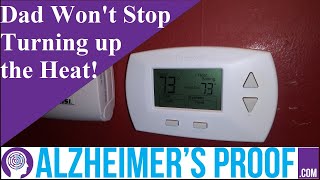 How to Restrict a Thermostat Ideas for AtHome Dementia Care [upl. by Htebirol]