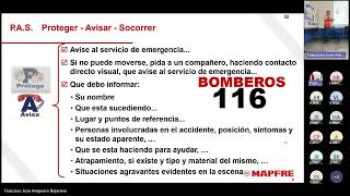 CAPACITACIÓN BRIGADA DE EMERGENCIA MAPFRE 2023 06 28  COBRA PERU SA [upl. by Mattland]