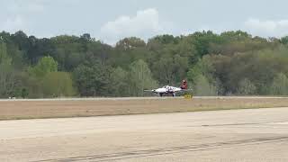 Flying the Beechcraft Baron 58P takeoff [upl. by Fogarty]