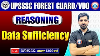 Data Sufficiency Reasoning Tricks  UPSSSC Forest Guard Reasoning  Reasoning For UPSSSC VDO 8 [upl. by Eimmot831]