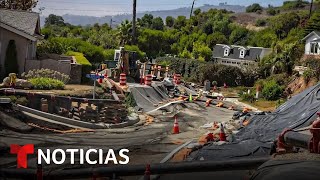 Planeta Tierra La crisis climática lleva a California a extremos que destruyen  Noticias Telemundo [upl. by Annirac]