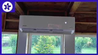 PIONEER Air Conditioner Inverter 24000 BTU 230V Review [upl. by Ferdinana]