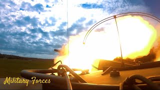 Behind the Military Exercise M142 HIMARS in Action [upl. by Lleumas751]