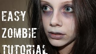 Easy Zombie Makeup Tutorial [upl. by Radburn]