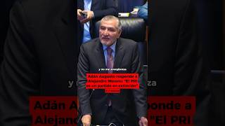 Adán Augusto López El PRI es un partido en extinción adanaugusto alitomoreno pri morena senado [upl. by Odlanra]