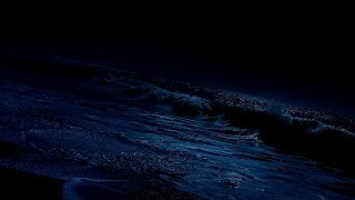 Ocean Sounds For Deep Sleep Relax With Night Ocean Waves The Silent One [upl. by Kcir]