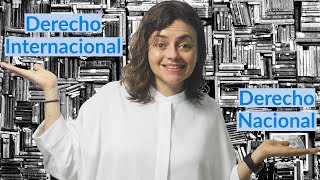 RELACIÓN entre derecho INTERNACIONAL y el INTERNO [upl. by Hourihan]