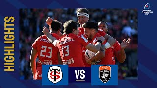 Highlights  Stade Toulousain v Cell C Sharks Quarterfinal│Heineken Champions Cup 202223 [upl. by Stamata]