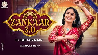 Geeta Rabari  Zankaar 30 ઝણકાર 30  Navratri Special Nonstop Garba 2024  Geeta Rabari Official [upl. by Birdella477]