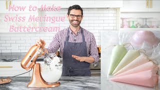 How to Make Swiss Meringue Buttercream [upl. by Knowlton485]