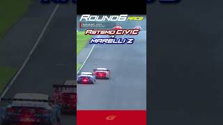 【SUPER GT Rd 6 SUGO】FINAL Astemo CIVIC TYPE R GT vs MARELLI IMPUL Z [upl. by Barrada]