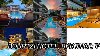 Bourtzi Hotel Skiathos Town Greece [upl. by Wald]