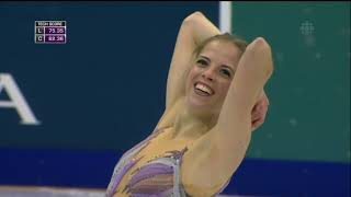 2017 18 Rostelecom Cup Kostner Carolina FS ITA CBC [upl. by Kinson]