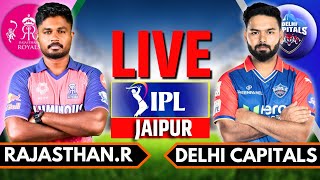 IPL 2024 Live RR vs DC Live Match  IPL Live Score amp Commentary  Rajasthan vs Delhi Live Inning 2 [upl. by Oinotla]