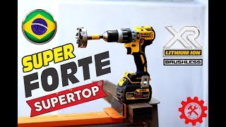 A MAIS FORTE DeWALT DCD796 Parafusadeira 20v Brushless [upl. by Rayburn]