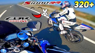 YOK ARTIK  CBR 1000RR VS BMW S1000RR  OTOBAN 320 [upl. by Deedahs135]