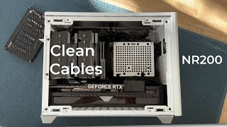 MY Cable Management Tips in NR200 [upl. by Yeo686]