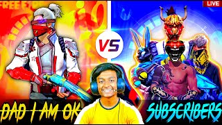 🌿FREE FIRE LIVE🌿PLAYING 1 VS 6 KHATARNAK😎CUSTOM ROOM GAME PLAY 🎮🎯 ON LIVE  GARENA FREE FIRE [upl. by Petulah]