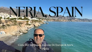 Magical Nerja SpainCosta Del Sol Balcony of Europe amp Ayo’s Paella [upl. by Auqenat]