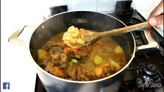 How To Cook Curry Goat For Sunday Dinner  Recipes By Chef Ricardo [upl. by Nnylrats]