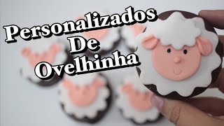 DOCES DE OVELHINHA  PERSONALIZANDO COM PASTA AMERICANA [upl. by Rox280]