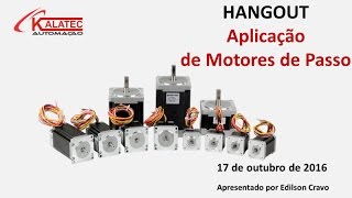 Aplicação de Motor de Passo e Drives [upl. by Adivad]