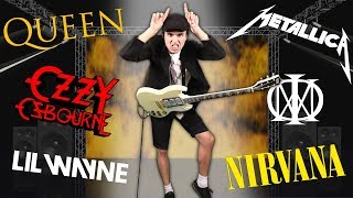 If ANGUS YOUNG Played Guitar For [upl. by Alenoel]