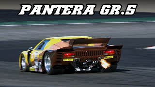 1979 Detomaso Pantera GTS Gr5  Flame spitting Ford V8  Nürburgring 2023 [upl. by Roby]