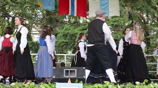 Skandias Midsommarfest Norway Finland Sweden Nordic countries MVI 9685 [upl. by Osmen]