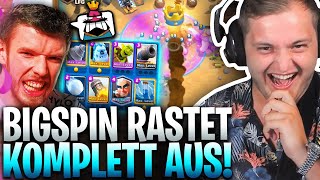 🤬😤So SAUER war BigSpinCR noch NIE  RANDOM Deck CHALLENGE in Clash Royale geht SCHIEF [upl. by Beach]