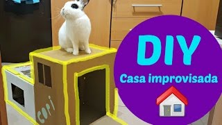 DIY Casita para CONEJO Mundoconejil [upl. by Dasha]