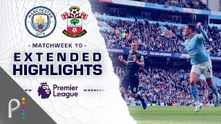 Manchester City v Southampton  PREMIER LEAGUE HIGHLIGHTS  1082022  NBC Sports [upl. by Cinomod74]